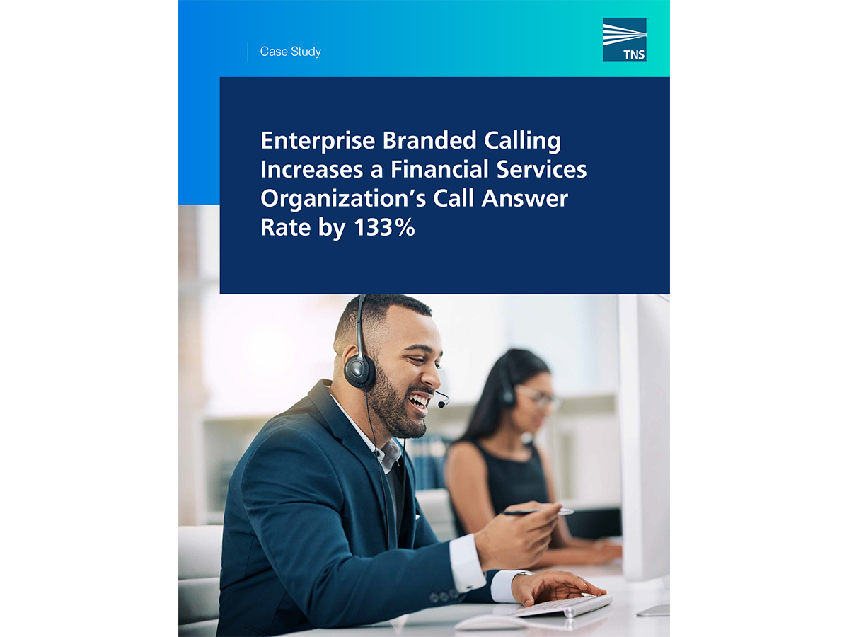 ý EBC Branded Calling Use Case for Financial Services
